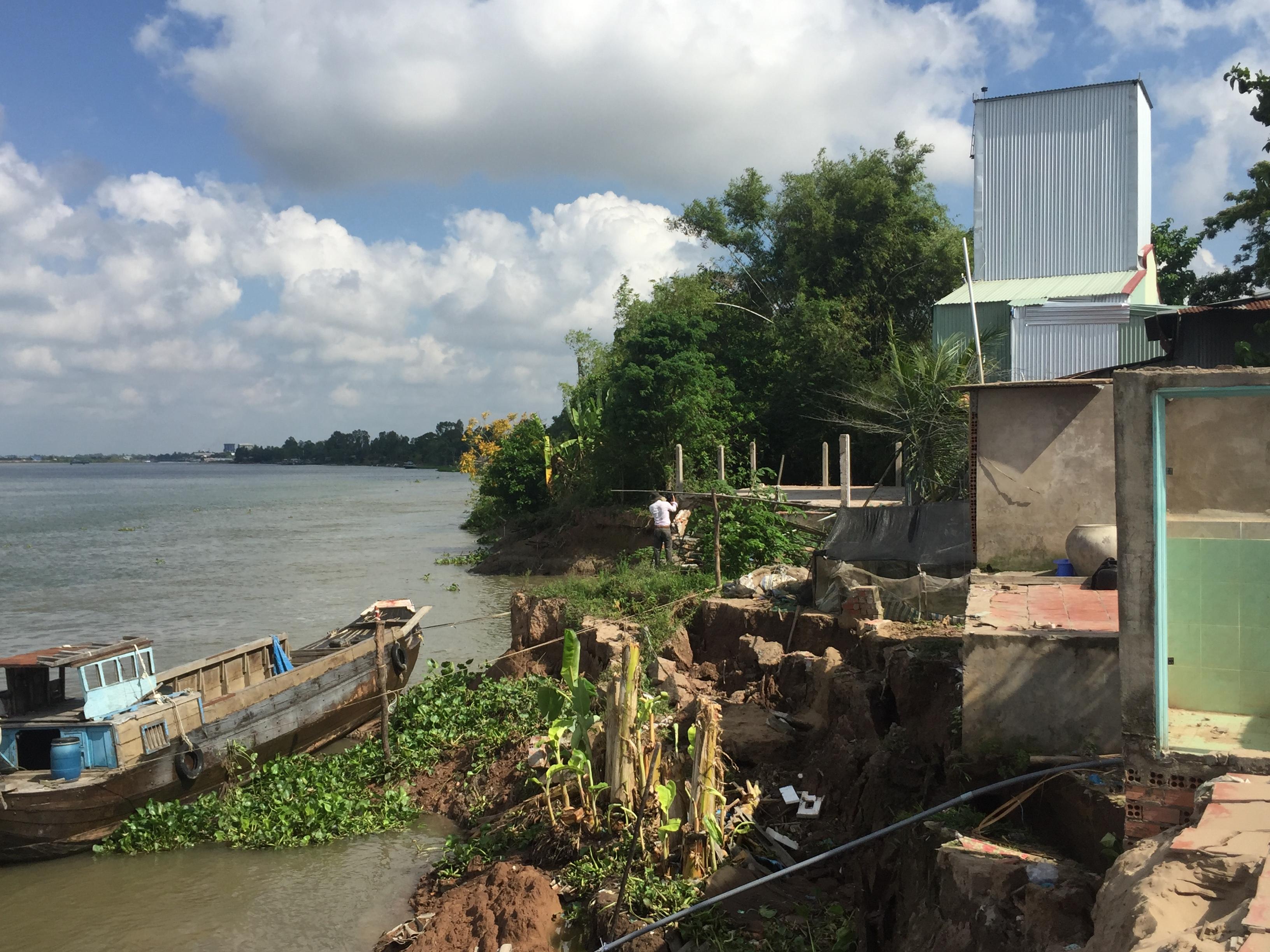 “Cứu” Đồng bằng sông Cửu Long trước nguy cơ sạt lở